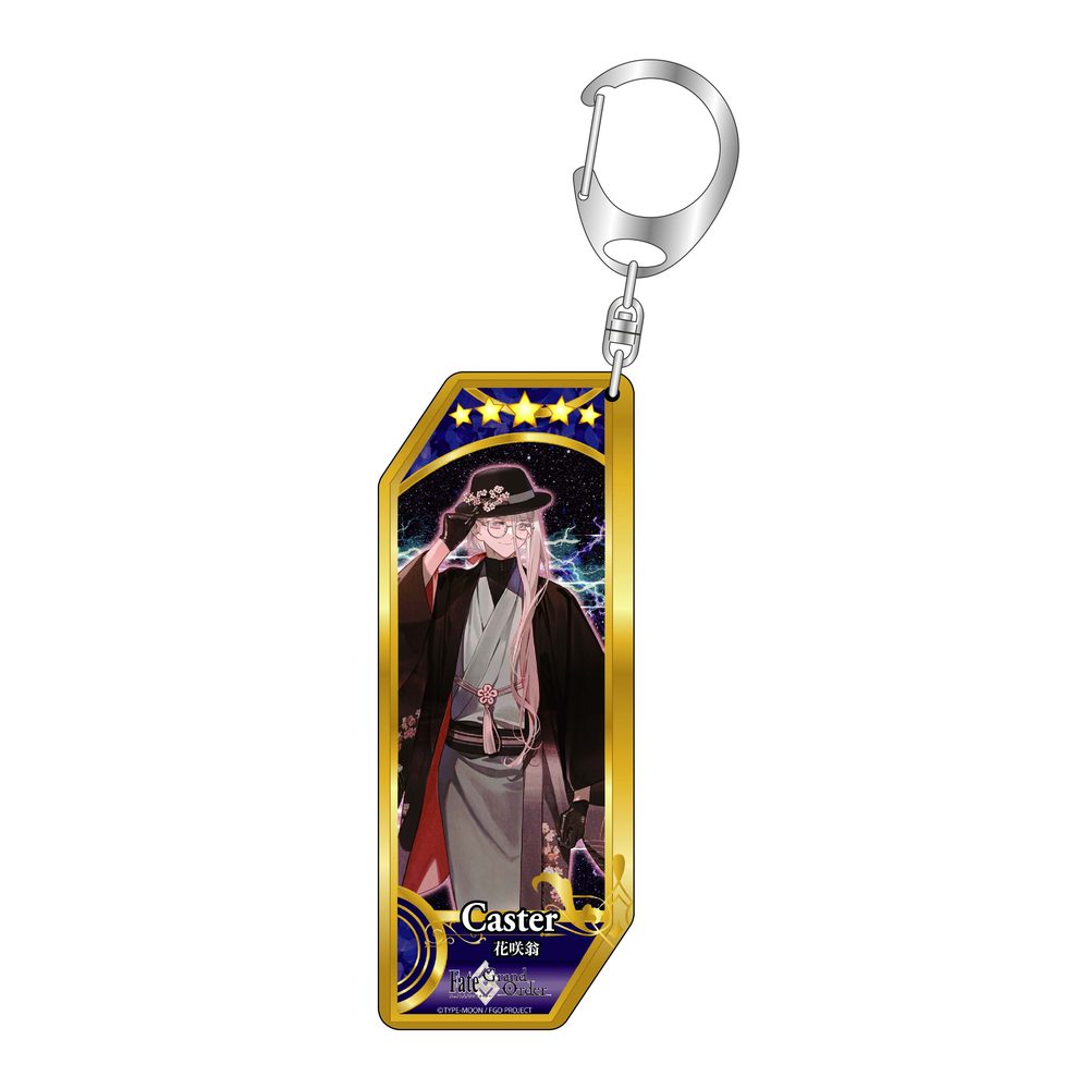 Fate/Grand Order サーヴァントキーホルダー 329 キャスター/花咲翁 ("Fate/Grand Order" Servant Key Chain 329 Caster / Hanasaka no Okina)