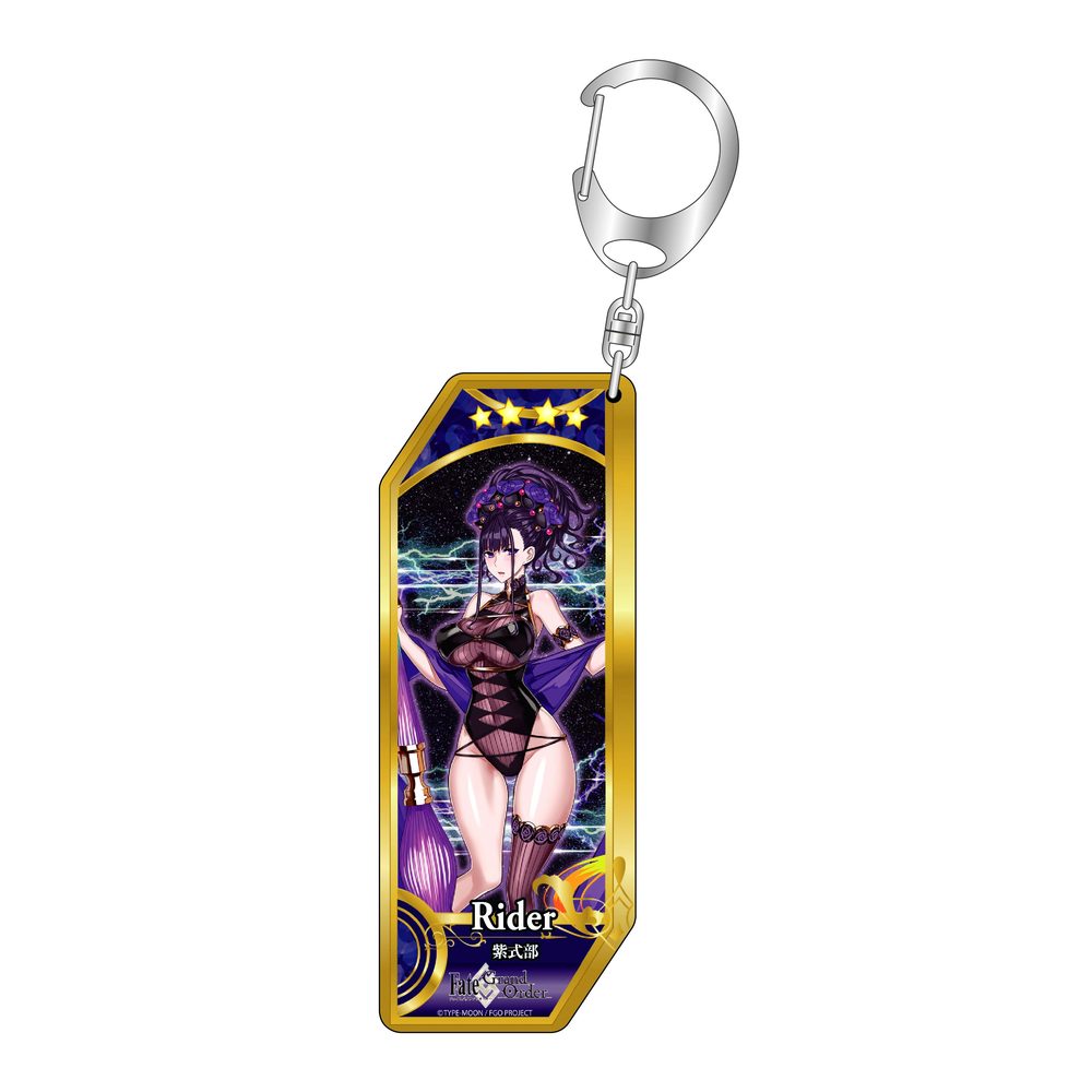 Fate/Grand Order サーヴァントキーホルダー 334 ライダー/紫式部 ("Fate/Grand Order" Servant Key Chain 334 Rider / Murasaki Shikibu)