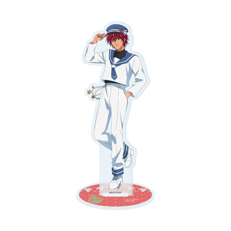 アクリルスタンド ヒカルの碁 89 加賀鉄男 マリンセーラーVer.(描き下ろしイラスト) (Acrylic Stand "Hikaru no Go" 89 Kaga Tetsuo Marine Sailor Ver. (Original Illustration))