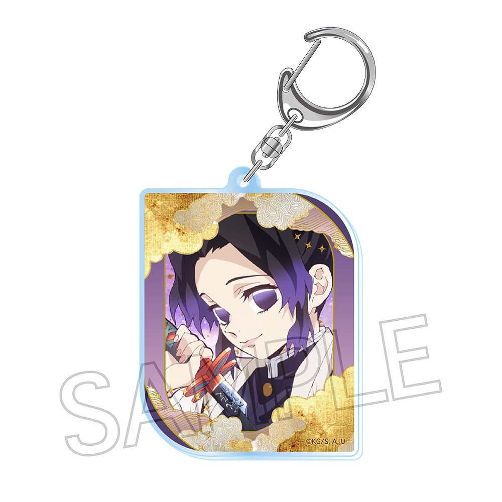 鬼滅の刃 アクリルキーホルダー -浮雲- Vol.1 胡蝶しのぶ ("Demon Slayer: Kimetsu no Yaiba" Acrylic Key Chain -Floating Cloud- Vol. 1 Kocho Shinobu)