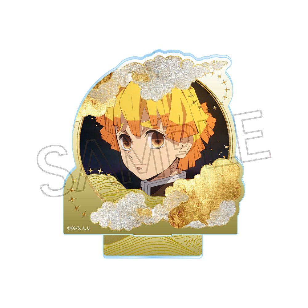 鬼滅の刃 アクリルスタンド -浮雲- Vol.1 我妻善逸 ("Demon Slayer: Kimetsu no Yaiba" Acrylic Stand -Floating Cloud- Vol. 1 Agatsuma Zenitsu)