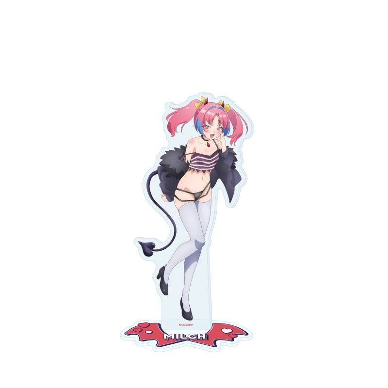 アクリルスタンド カナン様はあくまでチョロい 05 ミルチ・ゼブル(公式イラスト) (Acrylic Stand "Mistress Kanan is Devilishly Easy" 05 Milch Zebul (Official Illustration))