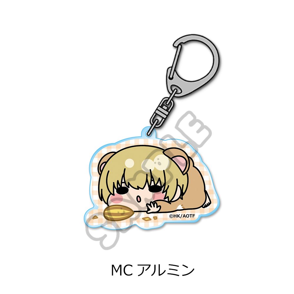 進撃の巨人 Season1-3 アクリルキーホルダー MC アルミン ("Attack on Titan" Season 1 - 3 Acrylic Key Chain MC Armin)
