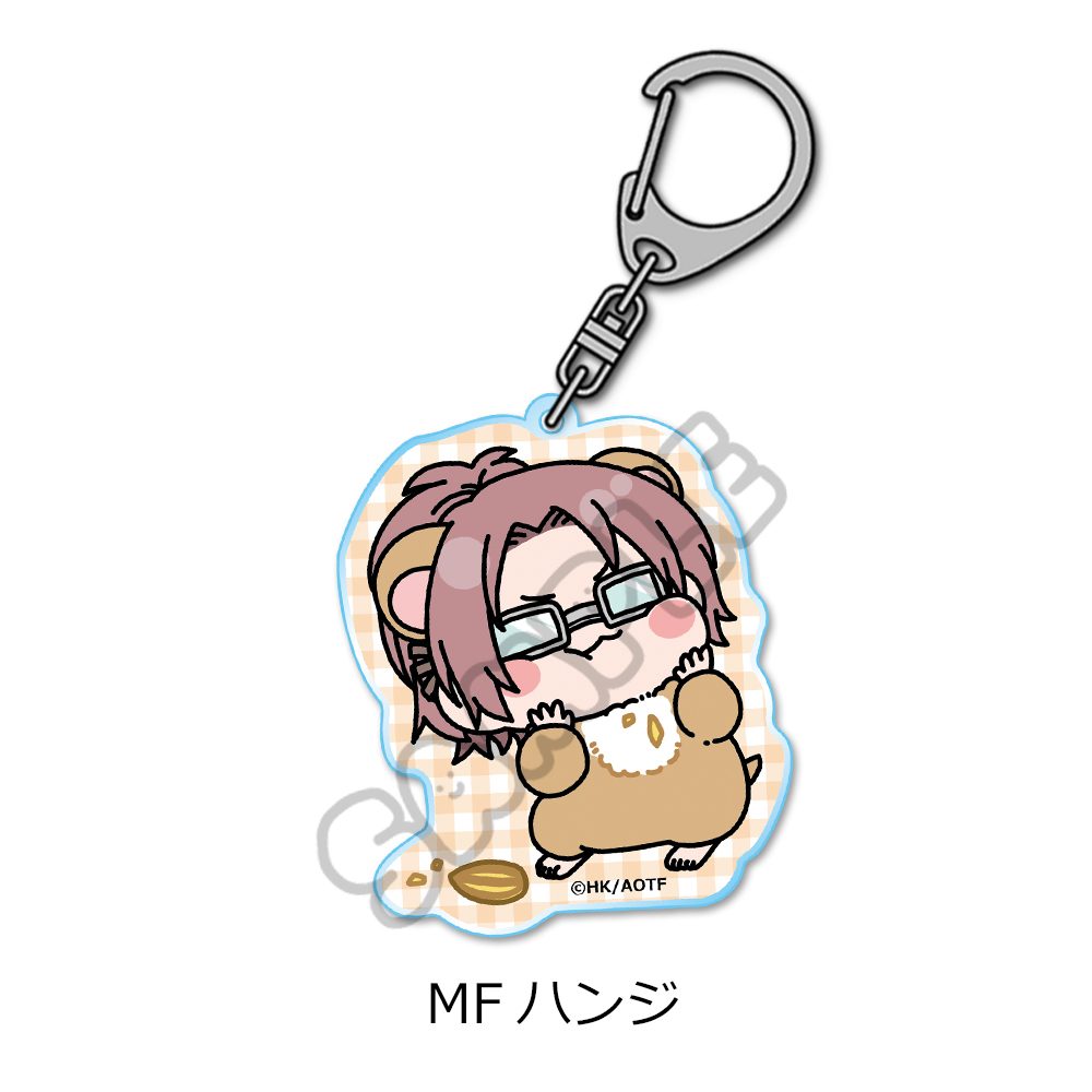 進撃の巨人 Season1-3 アクリルキーホルダー MF ハンジ ("Attack on Titan" Season 1 - 3 Acrylic Key Chain MF Hans)