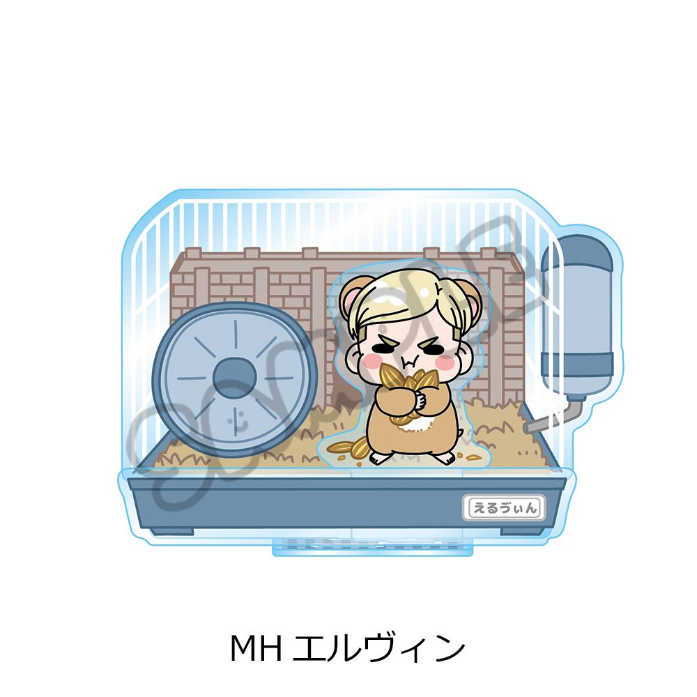 進撃の巨人 Season1-3 アクリルスタンド MH エルヴィン ("Attack on Titan" Season 1 - 3 Acrylic Stand MH Erwin)
