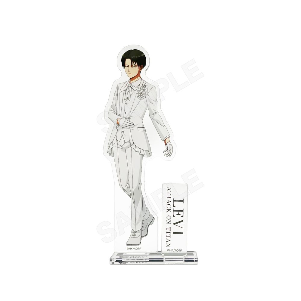進撃の巨人 アクリルスタンド 04 リヴァイ(White) ("Attack on Titan" Acrylic Stand 04 Levi (White))