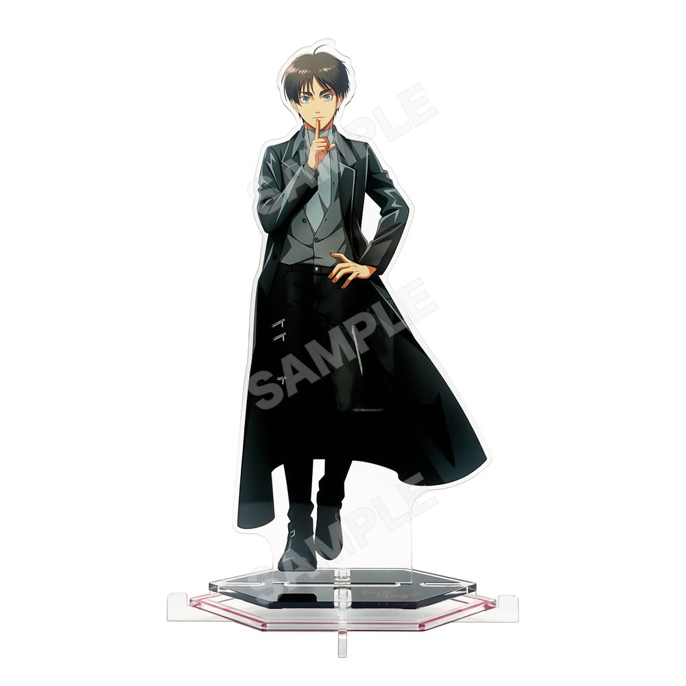 進撃の巨人 アクリルスタンド(L) 01 エレン(Black) ("Attack on Titan" Acrylic Stand (L) 01 Eren (Black))