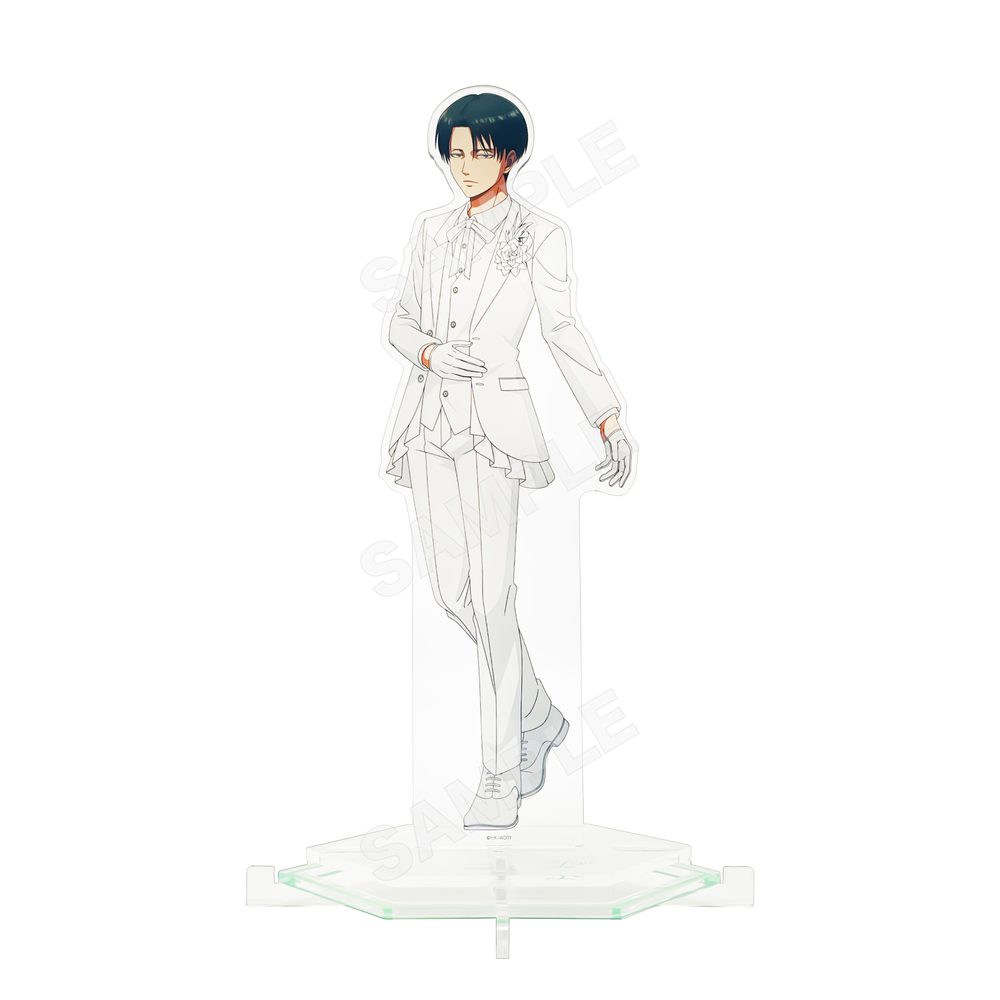 進撃の巨人 アクリルスタンド(L) 04 リヴァイ(White) ("Attack on Titan" Acrylic Stand (L) 04 Levi (White))