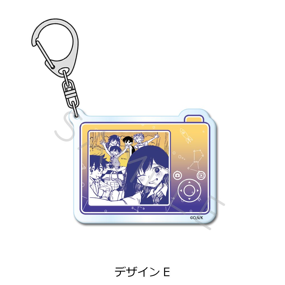 OMORI アクリルキーホルダー デザインE ("OMORI" Acrylic Key Chain Design E)