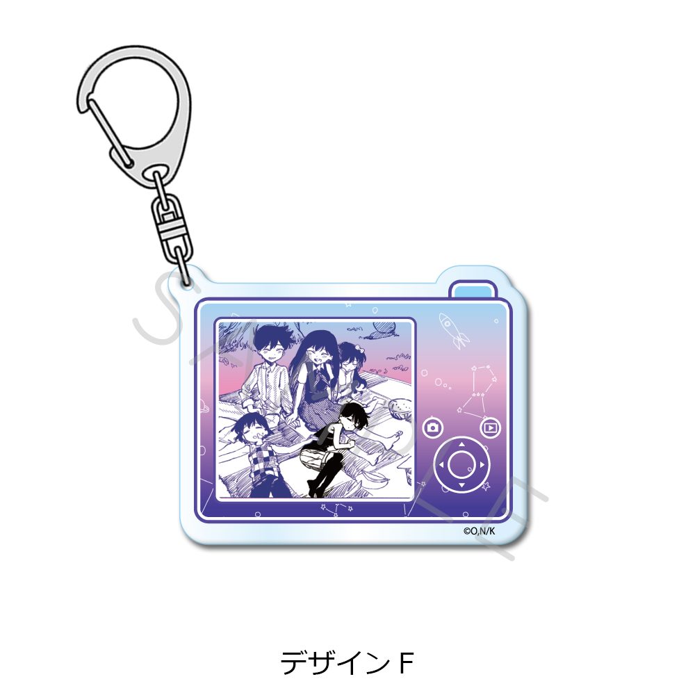 OMORI アクリルキーホルダー デザインF ("OMORI" Acrylic Key Chain Design F)