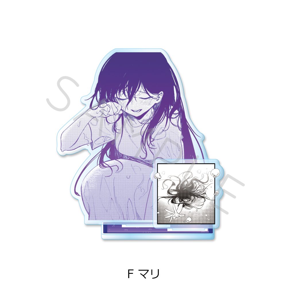 OMORI アクリルスタンド F マリ ("OMORI" Acrylic Stand F Mari)