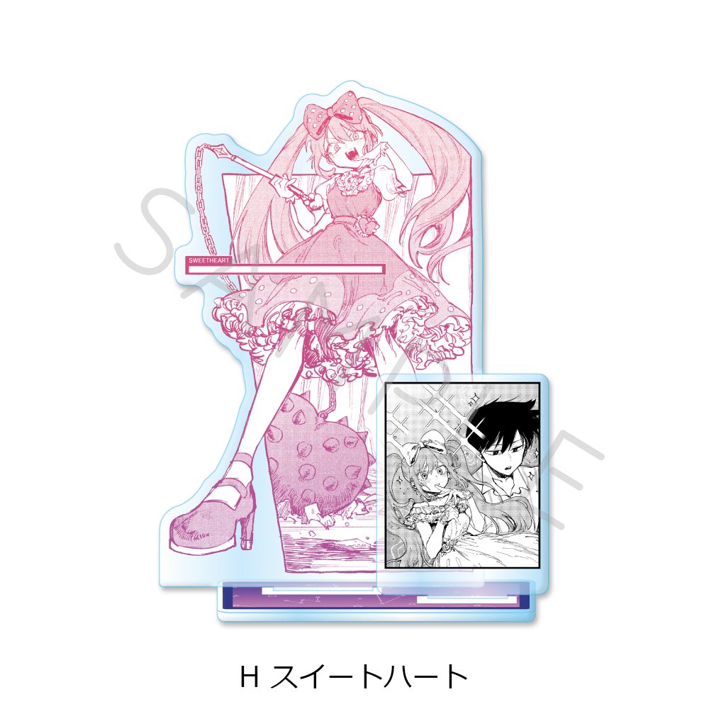 OMORI アクリルスタンド H スイートハート ("OMORI" Acrylic Stand H Sweetheart)