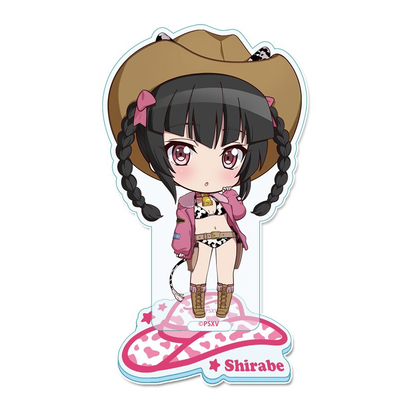 戦姫絶唱シンフォギアXV ぷちちょこアクリルスタンド 月読調 カウガールVer. ("Senki Zessho Symphogear XV" Puchichoko Acrylic Stand Tsukuyomi Shirabe Cowgirl Ver.)
