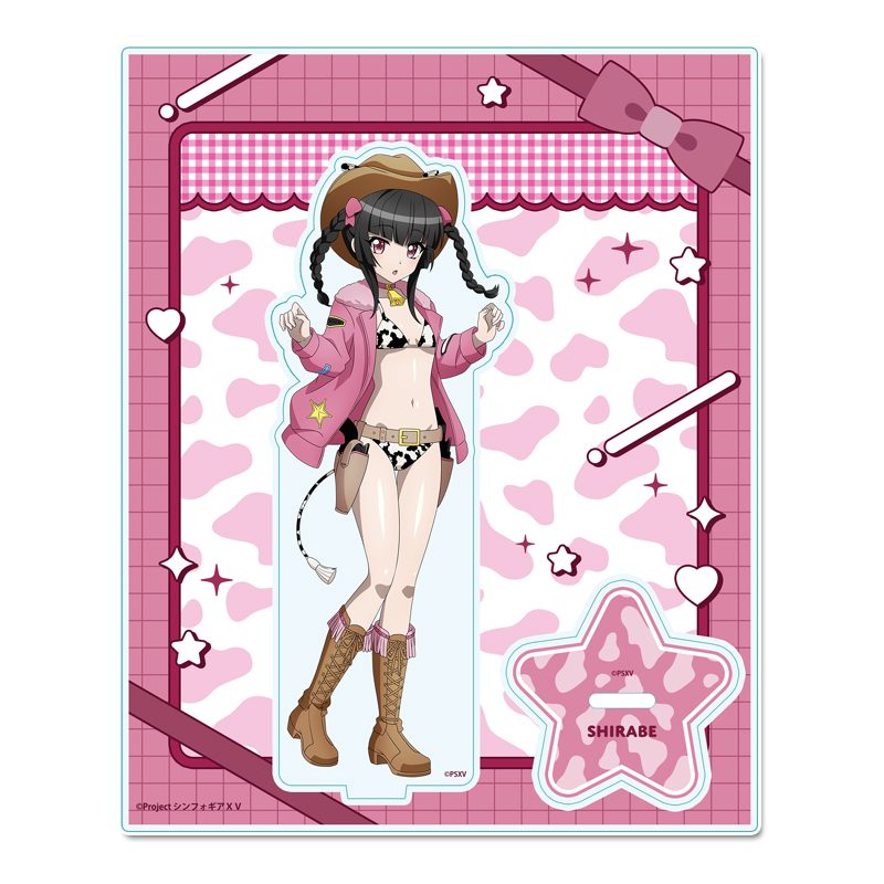 戦姫絶唱シンフォギアXV 描き下ろしアクリルスタンド 月読調 カウガールVer. ("Senki Zessho Symphogear XV" Original Illustration Acrylic Stand Tsukuyomi Shirabe Cowgirl Ver.)