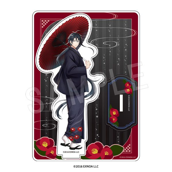 文豪とアルケミスト アクリルスタンド 寒椿Ver. 芥川龍之介 ("Bungo to Alchemist" Acrylic Stand Winter-Blooming Ver. Akutagawa Ryunosuke)