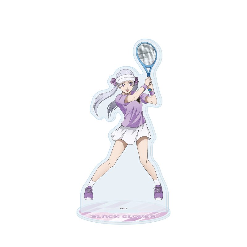 アクリルスタンド ブラッククローバー 31 ノエル スポーツVer.(描き下ろしイラスト) (Acrylic Stand "Black Clover" 31 Noelle Sports Ver. (Original Illustration))