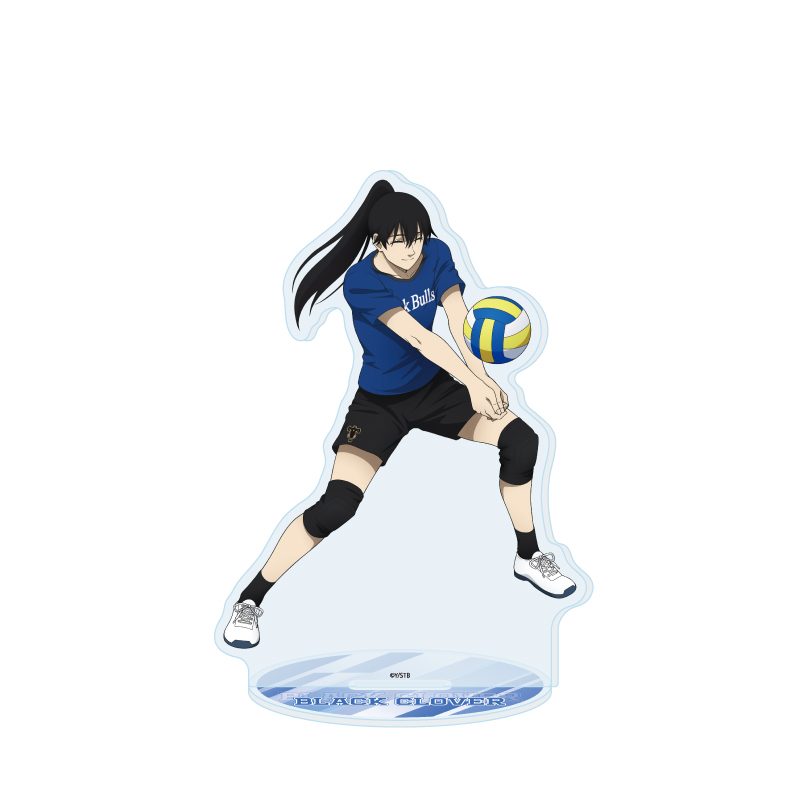 アクリルスタンド ブラッククローバー 32 ナハト スポーツVer.(描き下ろしイラスト) (Acrylic Stand "Black Clover" 32 Nacht Sports Ver. (Original Illustration))