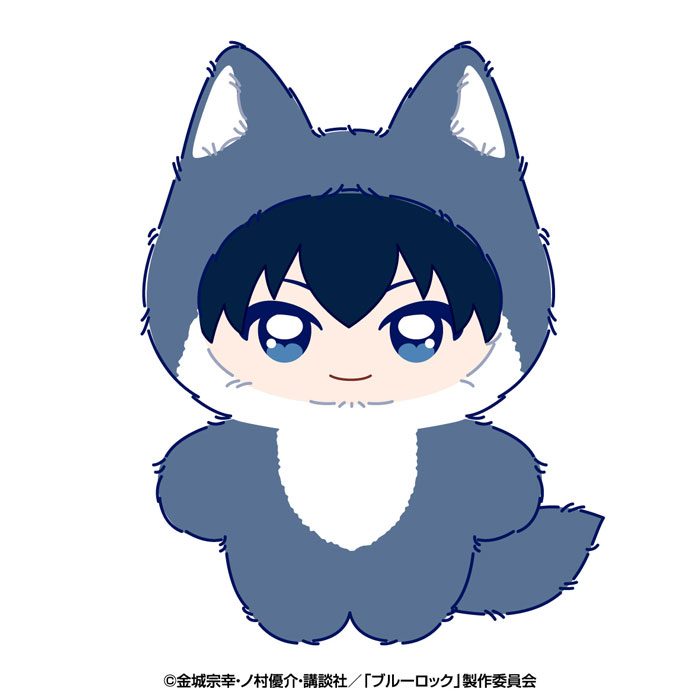 ブルーロック ちみけもますこっと 1 潔世一 ("Blue Lock" Chimikemo Mascot 1 Isagi Yoichi)