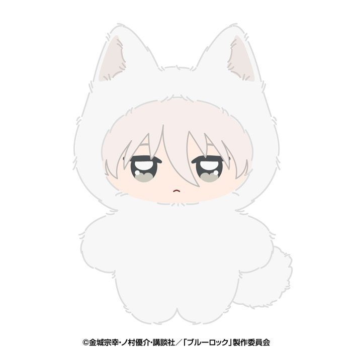 ブルーロック ちみけもますこっと 3 凪誠士郎 ("Blue Lock" Chimikemo Mascot 3 Nagi Seishiro)