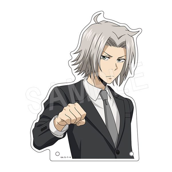 家庭教師ヒットマンREBORN! バストアップアクリルスタンド グータッチVer. 獄寺隼人 ("Reborn!" Bust Up Acrylic Stand Fist Bump Ver. Gokudera Hayato)