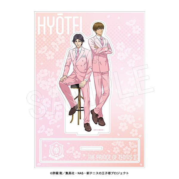 新テニスの王子様 BIGペアアクリルスタンド SAKURA Style Ver. 跡部景吾&日吉若 ("New The Prince of Tennis" Big Pair Acrylic Stand Sakura Style Ver. Atobe Keigo & Hiyoshi Wakashi)