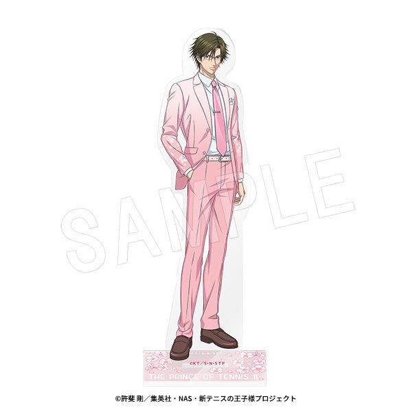 新テニスの王子様 アクリルフィギュアスタンド SAKURA Style Ver. 手塚国光 ("New The Prince of Tennis" Acrylic Figure Stand Sakura Style Ver. Tezuka Kunimitsu)