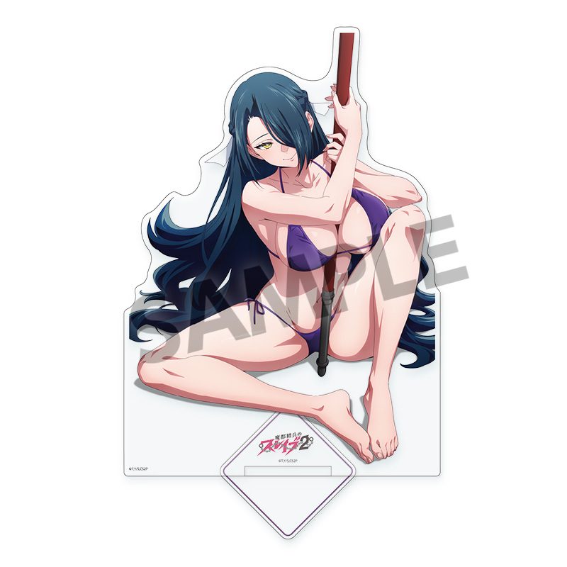 魔都精兵のスレイブ2 BIGアクリルスタンド 東風舞希 水着Ver. ("Chained Soldier Season 2" Big Acrylic Stand Azuma Fubuki Swimwear Ver.)
