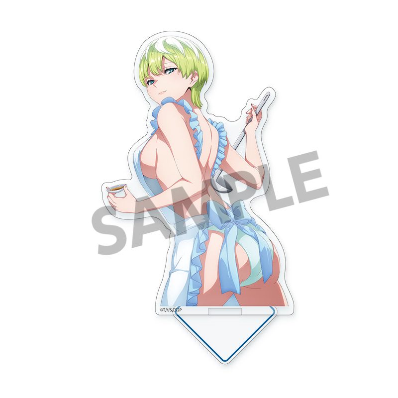 魔都精兵のスレイブ2 アクリルスタンド 出雲天花 エプロンVer. ("Chained Soldier Season 2" Acrylic Stand Izumo Tenka Apron Ver.)