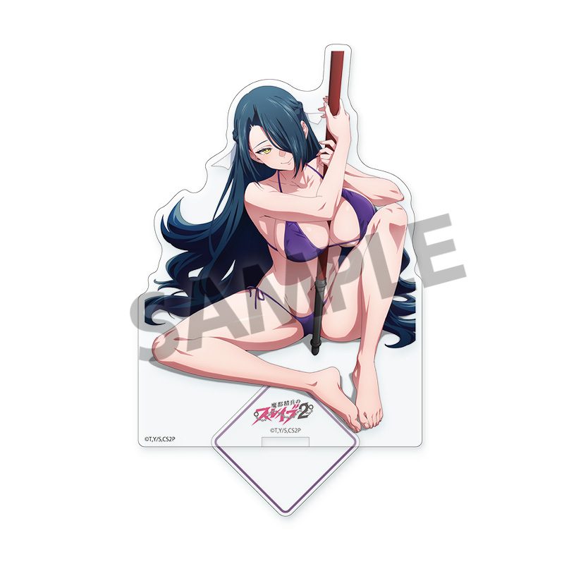 魔都精兵のスレイブ2 アクリルスタンド 東風舞希 水着Ver. ("Chained Soldier Season 2" Acrylic Stand Azuma Fubuki Swimwear Ver.)