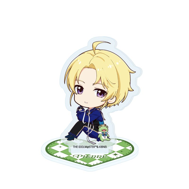 アクリルぷちスタンド アイドルマスター SideM 17 ピエール ホワイトデーライブ2026 -Bitter Style by 2022-(ミニキャライラスト) (Acrylic Petit Stand "The Idolmaster SideM" 17 Pierre White Day Live 2026 -Bitter Style by 2022- (Mini Character Illustration))
