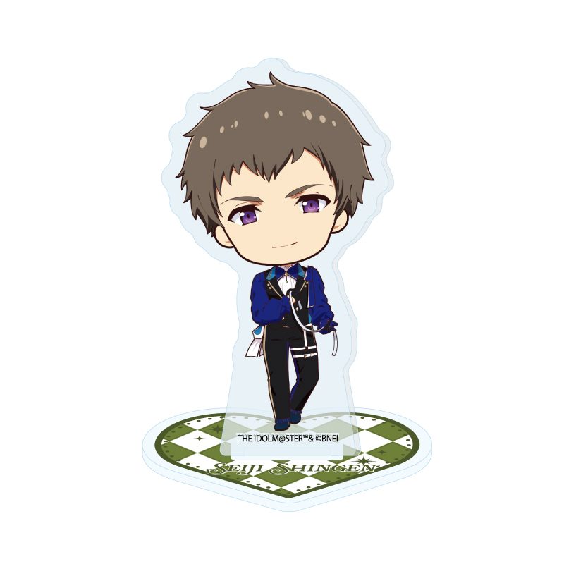 アクリルぷちスタンド アイドルマスター SideM 18 信玄誠司 ホワイトデーライブ2026 -Bitter Style by 2022-(ミニキャライラスト) (Acrylic Petit Stand "The Idolmaster SideM" 18 Shingen Seiji White Day Live 2026 -Bitter Style by 2022- (Mini Character Illustration))