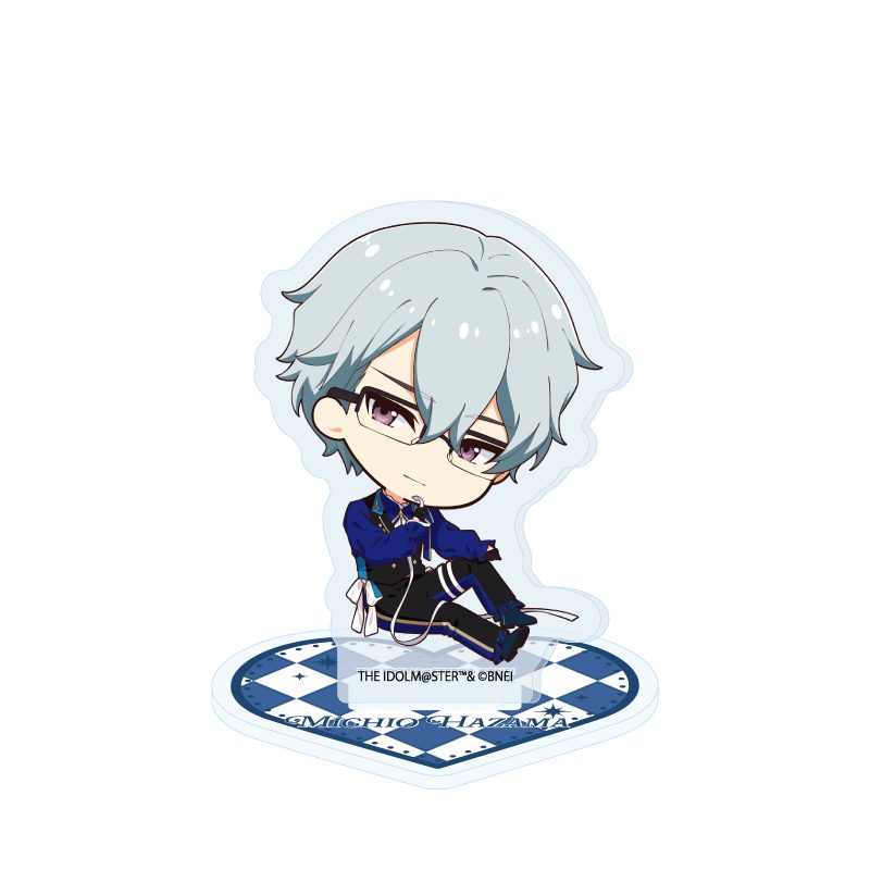 アクリルぷちスタンド アイドルマスター SideM 20 硲道夫 ホワイトデーライブ2026 -Bitter Style by 2022-(ミニキャライラスト) (Acrylic Petit Stand "The Idolmaster SideM" 20 Hazama Michio White Day Live 2026 -Bitter Style by 2022- (Mini Character Illustration))