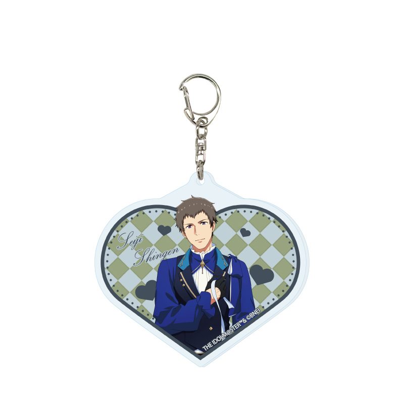 アクリルキーホルダー アイドルマスター SideM 06 信玄誠司 ホワイトデーライブ2026 -Bitter Style by 2022-(描き下ろしイラスト) (Acrylic Key Chain "The Idolmaster SideM" 06 Shingen Seiji White Day Live 2026 -Bitter Style by 2022- (Original Illustration))