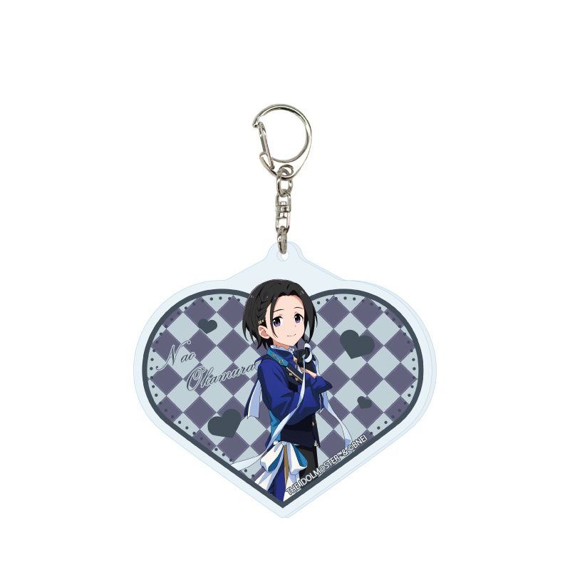 アクリルキーホルダー アイドルマスター SideM 07 岡村直央 ホワイトデーライブ2026 -Bitter Style by 2022-(描き下ろしイラスト) (Acrylic Key Chain "The Idolmaster SideM" 07 Okamura Nao White Day Live 2026 -Bitter Style by 2022- (Original Illustration))