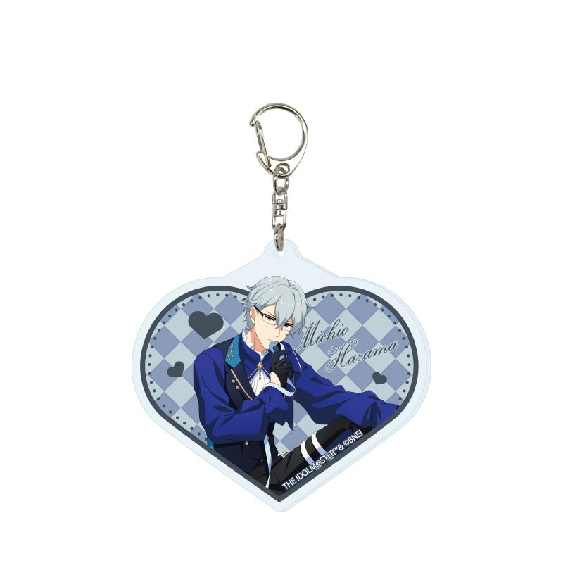 アクリルキーホルダー アイドルマスター SideM 08 硲道夫 ホワイトデーライブ2026 -Bitter Style by 2022-(描き下ろしイラスト) (Acrylic Key Chain "The Idolmaster SideM" 08 Hazama Michio White Day Live 2026 -Bitter Style by 2022- (Original Illustration))