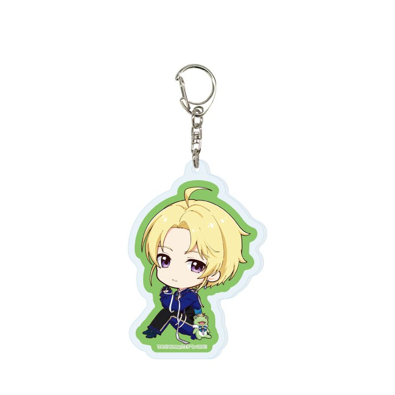 アクリルキーホルダー アイドルマスター SideM 10 ピエール ホワイトデーライブ2026 -Bitter Style by 2022-(ミニキャライラスト) (Acrylic Key Chain "The Idolmaster SideM" 10 Pierre White Day Live 2026 -Bitter Style by 2022- (Mini Character Illustration))