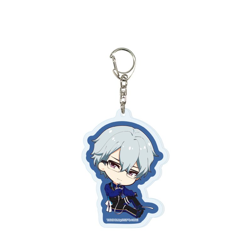 アクリルキーホルダー アイドルマスター SideM 13 硲道夫 ホワイトデーライブ2026 -Bitter Style by 2022-(ミニキャライラスト) (Acrylic Key Chain "The Idolmaster SideM" 13 Hazama Michio White Day Live 2026 -Bitter Style by 2022- (Mini Character Illustration))