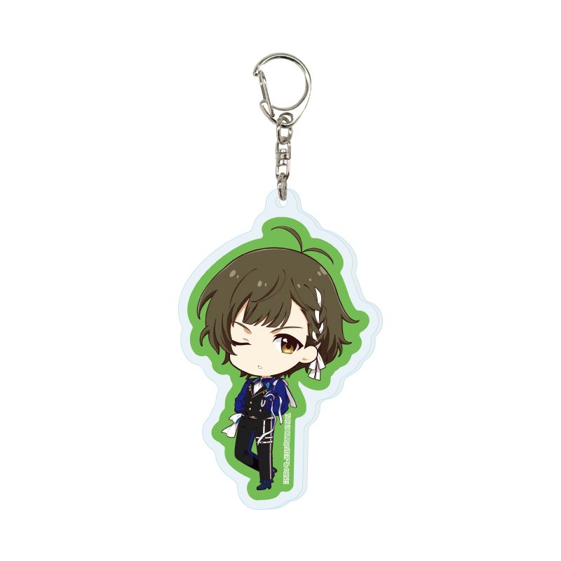 アクリルキーホルダー アイドルマスター SideM 14 秋月涼 ホワイトデーライブ2026 -Bitter Style by 2022-(ミニキャライラスト) (Acrylic Key Chain "The Idolmaster SideM" 14 Akizuki Ryo White Day Live 2026 -Bitter Style by 2022- (Mini Character Illustration))