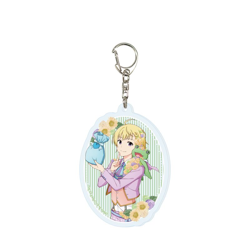 アクリルキーホルダー アイドルマスター SideM 15 ピエール ホワイトデーライブ2022(公式イラスト) (Acrylic Key Chain "The Idolmaster SideM" 15 Pierre White Day Live 2022 (Official Illustration))