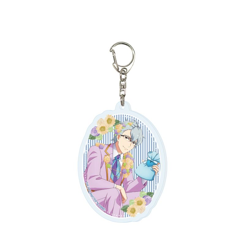 アクリルキーホルダー アイドルマスター SideM 18 硲道夫 ホワイトデーライブ2022(公式イラスト) (Acrylic Key Chain "The Idolmaster SideM" 18 Hazama Michio White Day Live 2022 (Official Illustration))