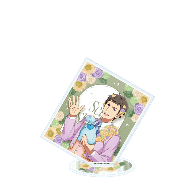 アクリルスタンド アイドルマスター SideM 27 信玄誠司 ホワイトデーライブ2022(公式イラスト) (Acrylic Stand "The Idolmaster SideM" 27 Shingen Seiji White Day Live 2022 (Official Illustration))
