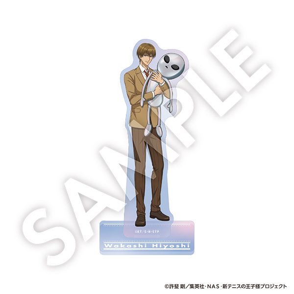 新テニスの王子様 オーロラアクリルスタンド 日吉若 ("New The Prince of Tennis" Aurora Acrylic Stand Hiyoshi Wakashi)