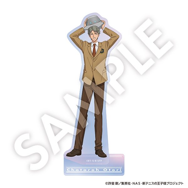 新テニスの王子様 オーロラアクリルスタンド 鳳長太郎 ("New The Prince of Tennis" Aurora Acrylic Stand Otori Chotaroh)