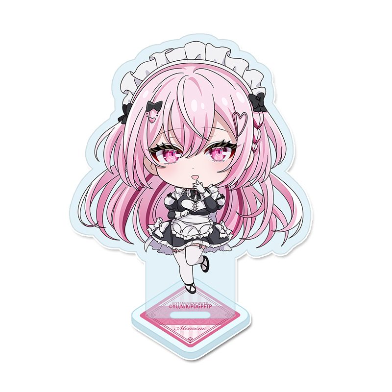 死亡遊戯で飯を食う。 ぷちちょこアクリルスタンド 桃乃 ("Playing Death Games to Put Food on the Table" Puchichoko Acrylic Stand Momono)