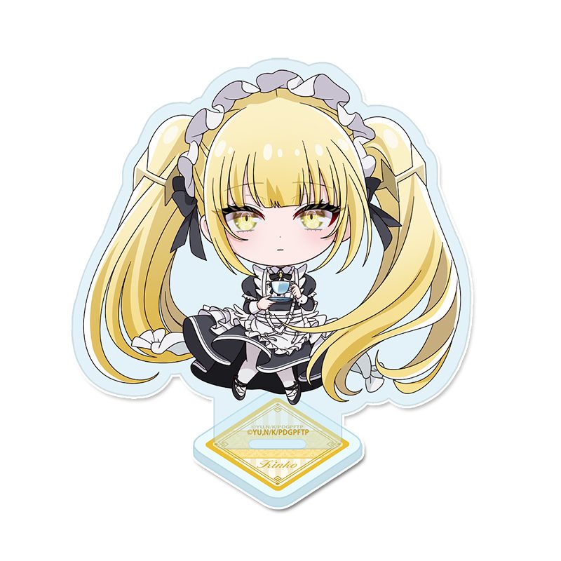 死亡遊戯で飯を食う。 ぷちちょこアクリルスタンド 金子 ("Playing Death Games to Put Food on the Table" Puchichoko Acrylic Stand Kinko)