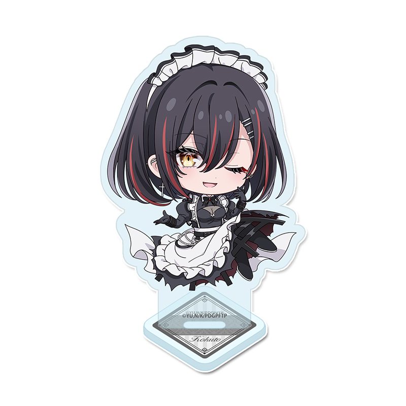 死亡遊戯で飯を食う。 ぷちちょこアクリルスタンド 黒糖 ("Playing Death Games to Put Food on the Table" Puchichoko Acrylic Stand Kokuto)