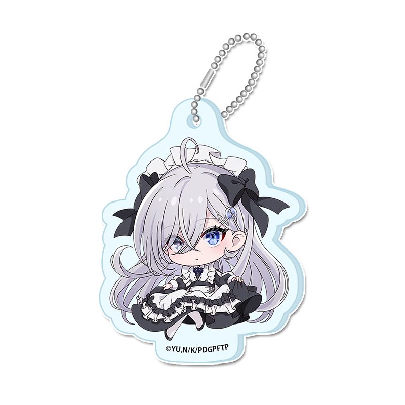 死亡遊戯で飯を食う。 ぷちちょこミニアクリルキーホルダー 幽鬼 ("Playing Death Games to Put Food on the Table" Puchichoko Mini Acrylic Key Chain Yuki)