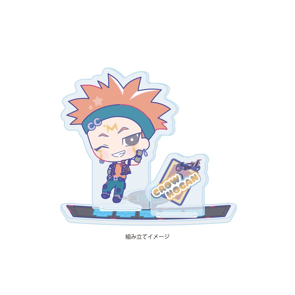 アクリルスタンドプレート 遊☆戯☆王5D's Design produced by Sanrio 03 クロウ・ホーガン(コラボイラスト) (Acrylic Stand Plate "Yu-Gi-Oh! 5D's" Design Produced by Sanrio 03 Crow Hogan (Collaboration Illustration))