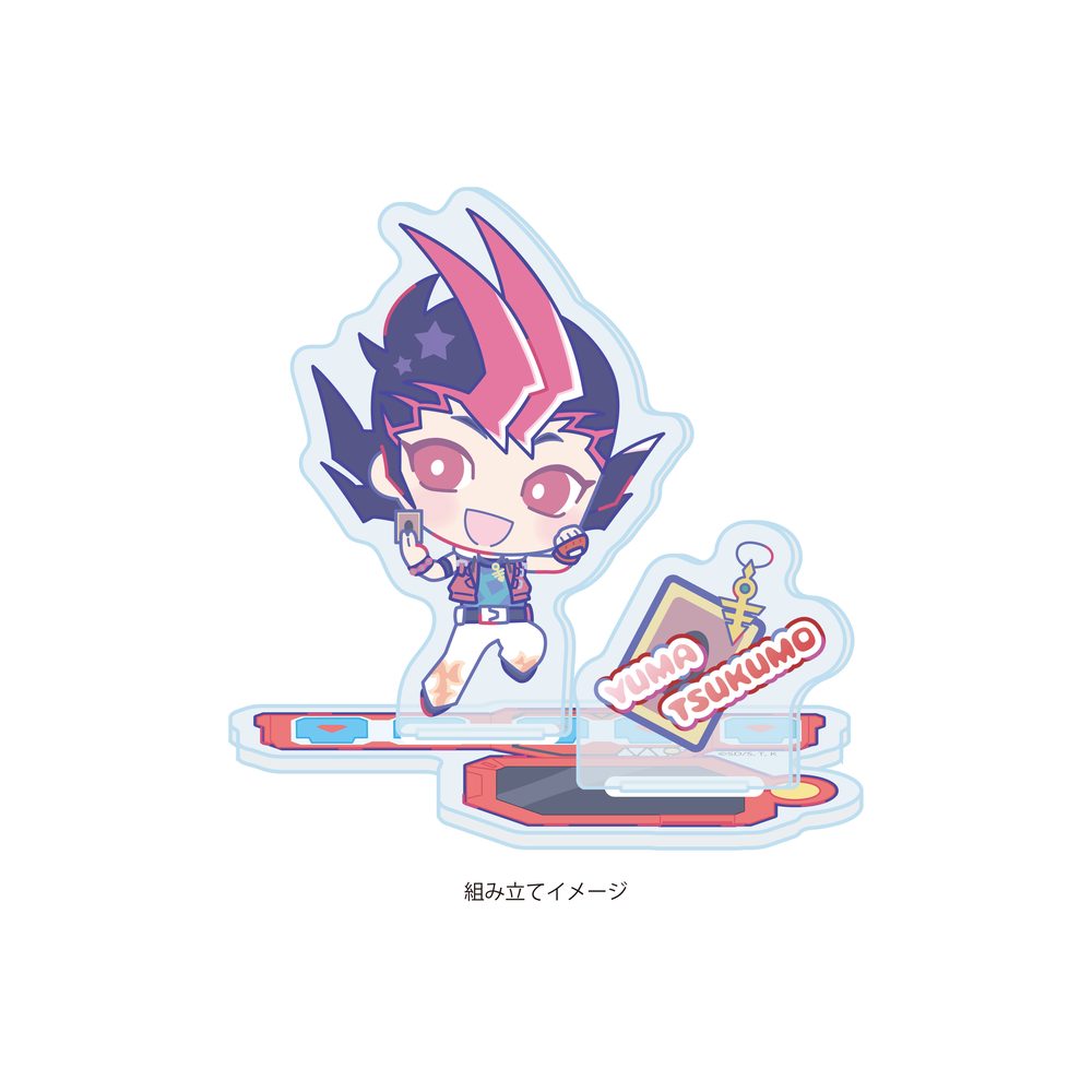 アクリルスタンドプレート 遊☆戯☆王ZEXAL Design produced by Sanrio 01 九十九遊馬(コラボイラスト) (Acrylic Stand Plate "Yu-Gi-Oh! Zexal" Design Produced by Sanrio 01 Tsukumo Yuma (Collaboration Illustration))
