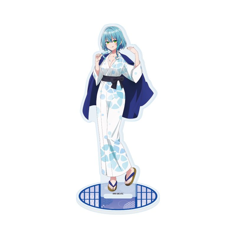 アクリルスタンド ひきこまり吸血姫の悶々 02 ヴィルヘイズ 浴衣Ver.(描き下ろしイラスト) (Acrylic Stand "The Vexations of a Shut-In Vampire Princess" 02 Villhaze Yukata Ver. (Original Illustration))